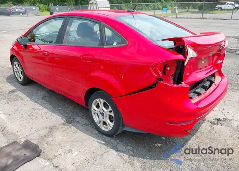 2015 Ford Fiesta Se из США, поврежденный, VIN 3FADP4BJ4FM204385